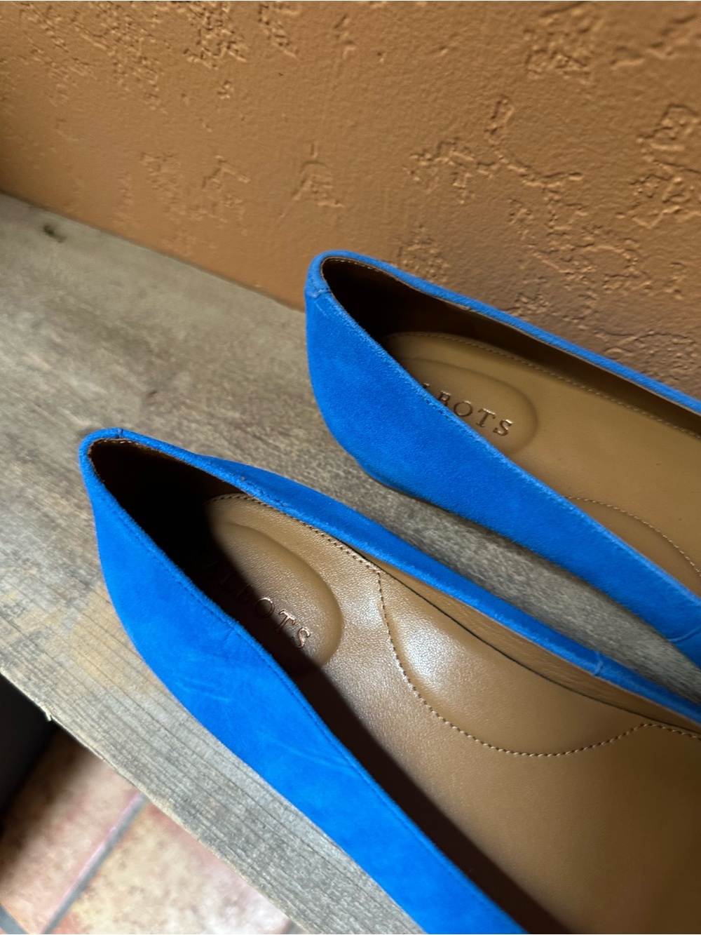 Talbots blue flats 9.5 NWOT - Picture 3 of 11
